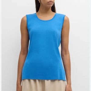 Misook Woman Classic Scoop Neck Knit Tank Top Size 1X
